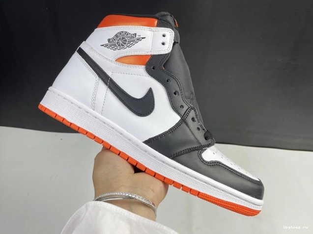 Air High Jordan Retro 555088-180 1 Orange Electro 0119